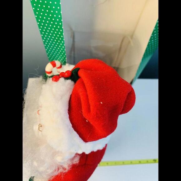 Holiday Creations 16” Stuffed Posable Santa Noel Vintage Christmas 1994 - Picture 10 of 12
